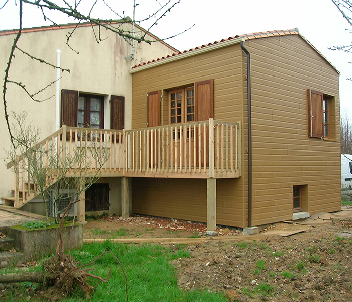 Ossature bois en Vendée